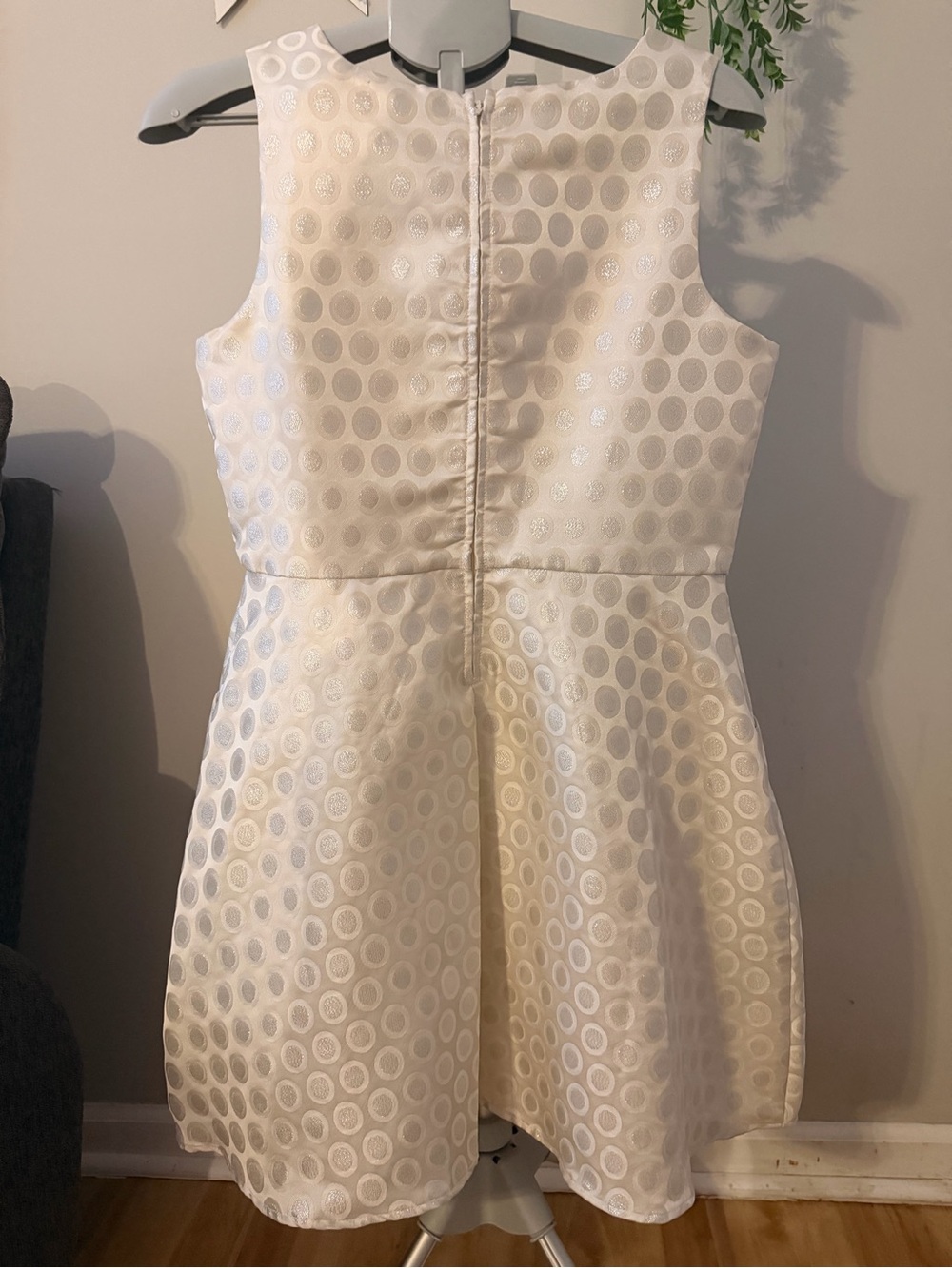 Justice Ivory Jeweled Neck Girls Party Dress
Chest: 34”
Waist: 32”
Length: 35” - Picture 5 of 10